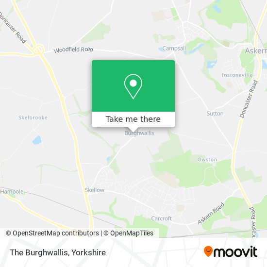 The Burghwallis map