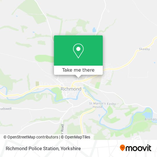 Richmond Police Station map