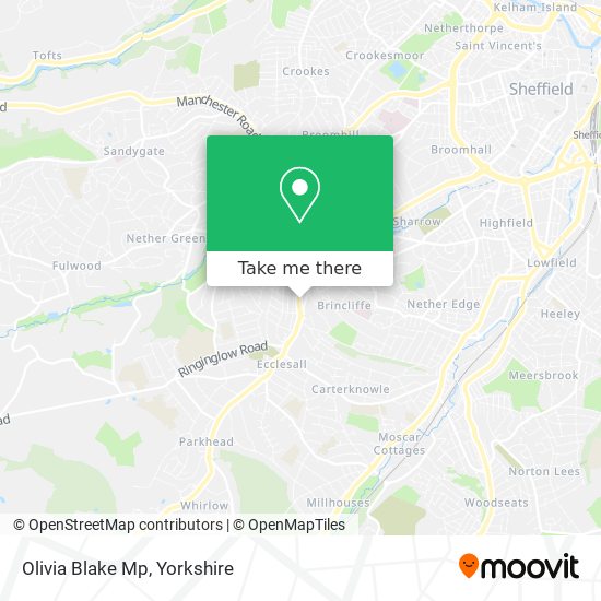 Olivia Blake Mp map