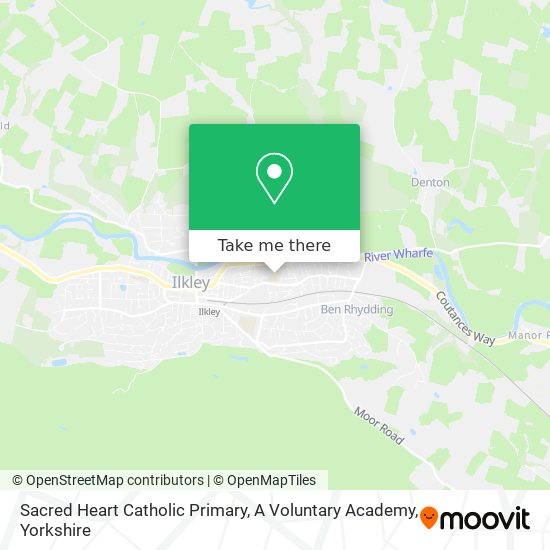 Sacred Heart Catholic Primary, A Voluntary Academy map