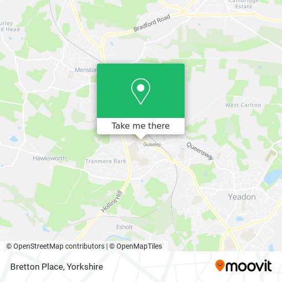 Bretton Place map