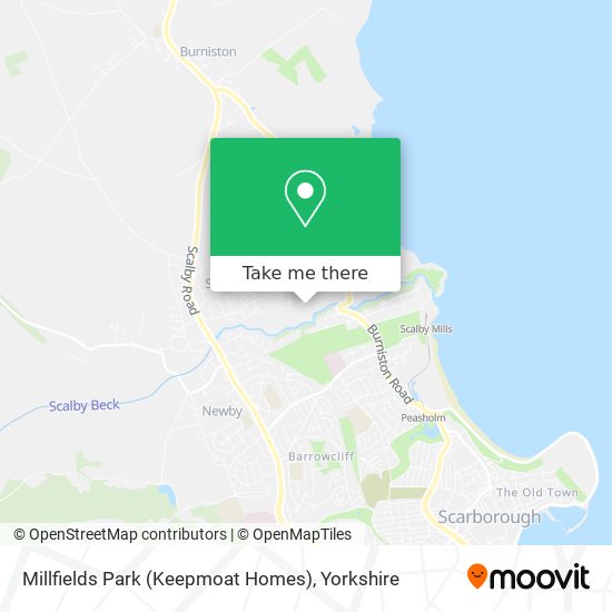 Millfields Park (Keepmoat Homes) map
