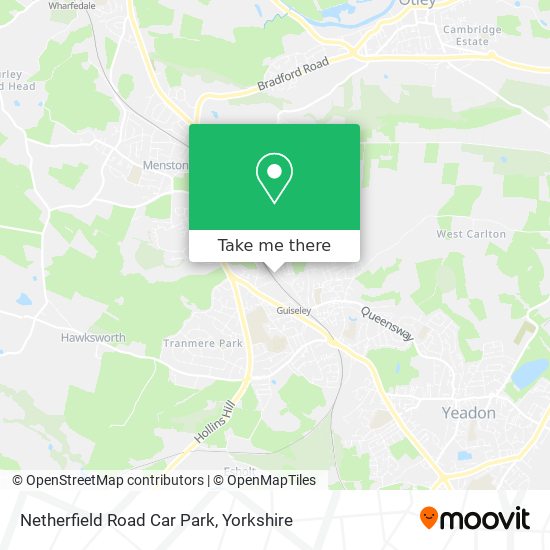 Netherfield Road Car Park map