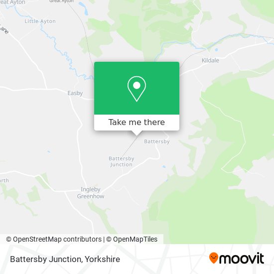 Battersby Junction map