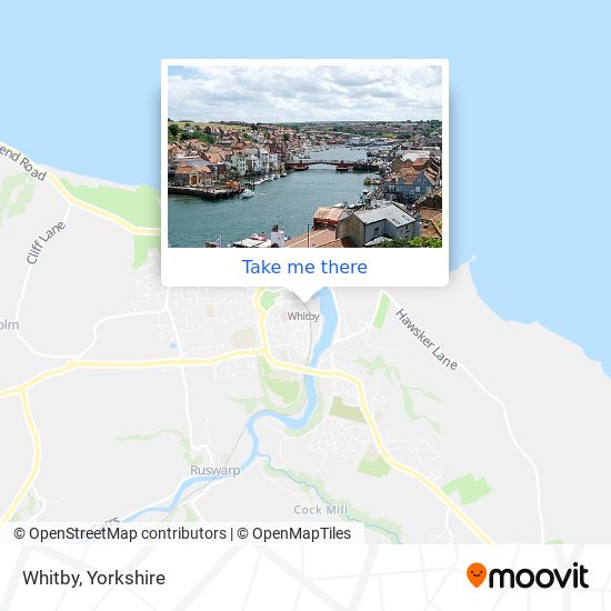 Whitby map