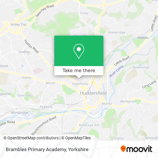 Brambles Primary Academy map