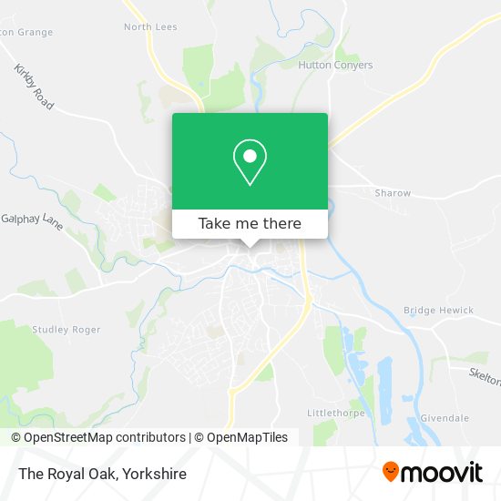 The Royal Oak map