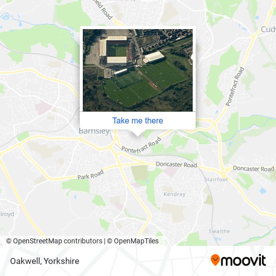 Oakwell map