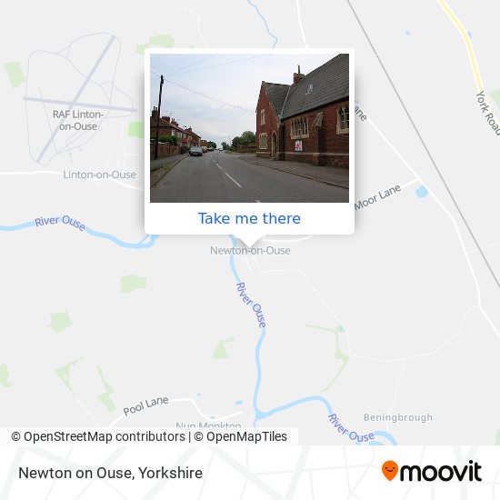 Newton on Ouse map