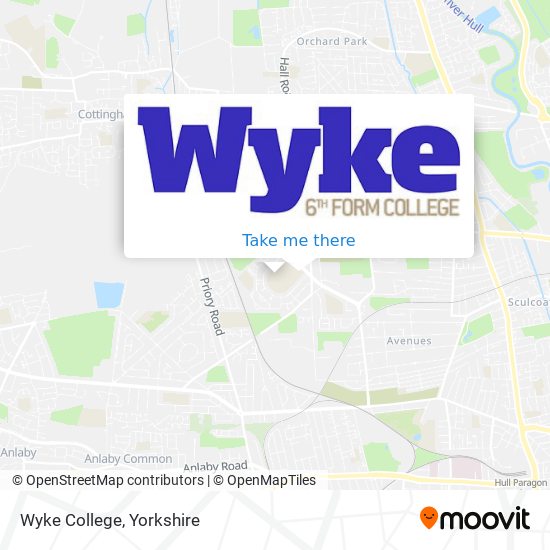 Wyke College map