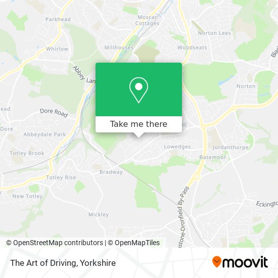 The Art of Driving map