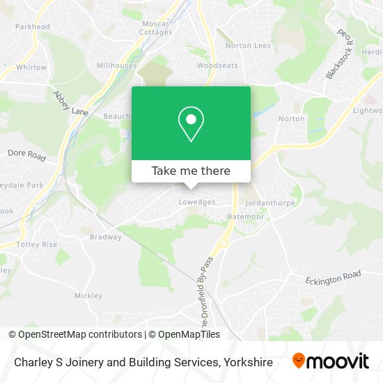 Charley S Joinery and Building Services map
