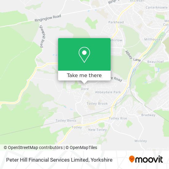 Peter Hill Financial Services Limited map