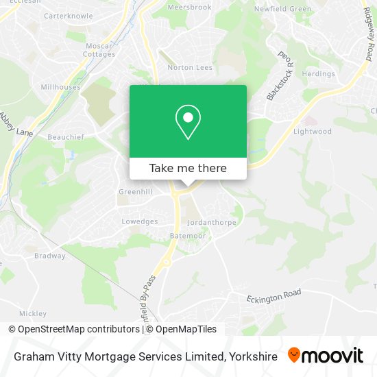 Graham Vitty Mortgage Services Limited map