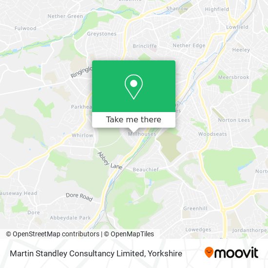 Martin Standley Consultancy Limited map