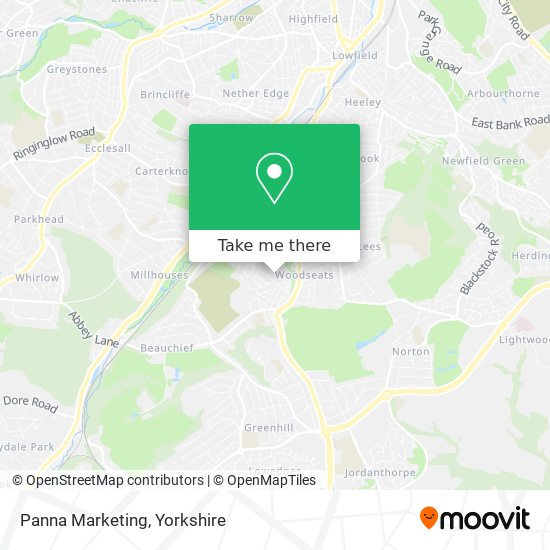 Panna Marketing map