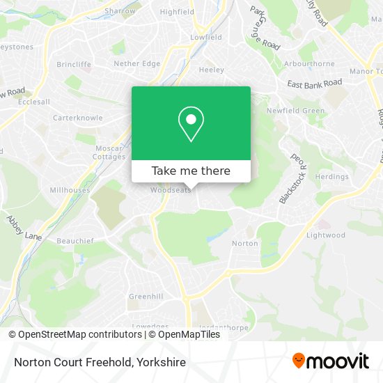 Norton Court Freehold map
