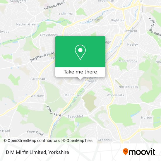 D M Mirfin Limited map
