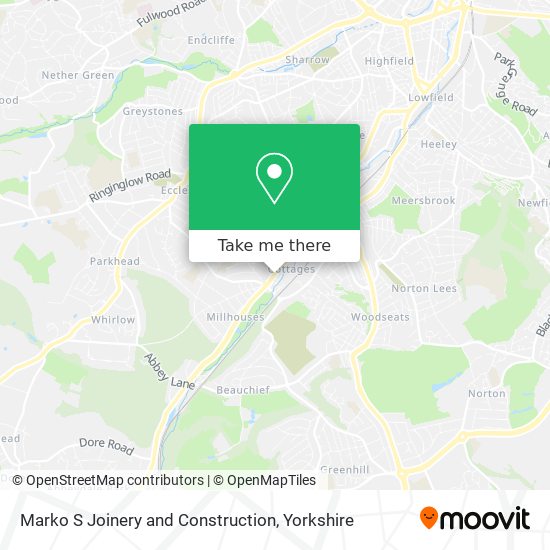 Marko S Joinery and Construction map
