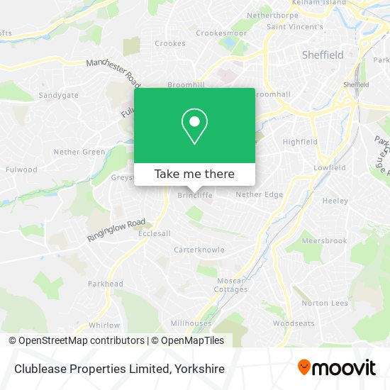 Clublease Properties Limited map