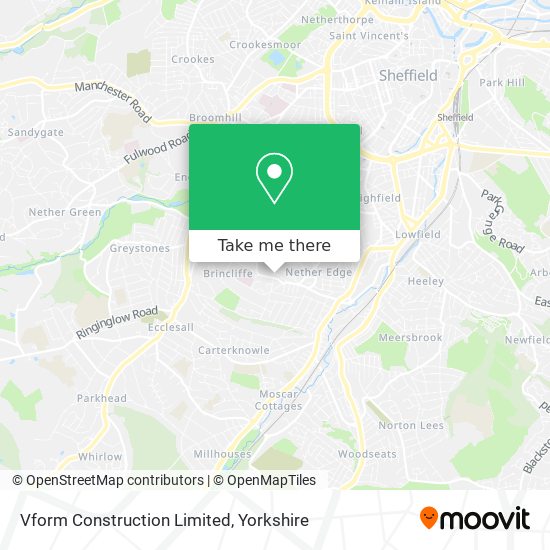 Vform Construction Limited map