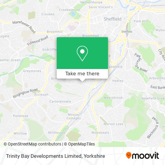 Trinity Bay Developments Limited map
