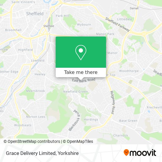 Grace Delivery Limited map