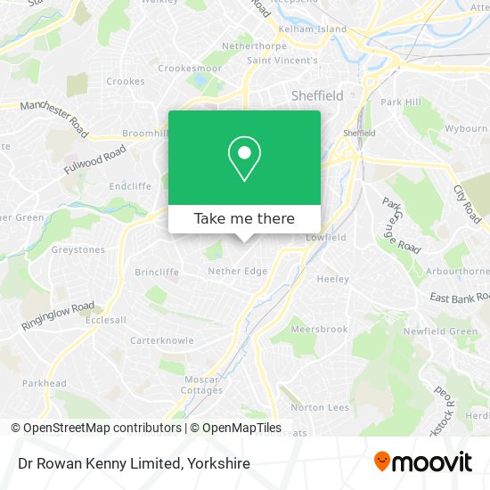 Dr Rowan Kenny Limited map