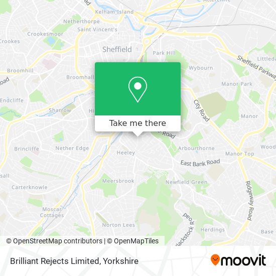 Brilliant Rejects Limited map