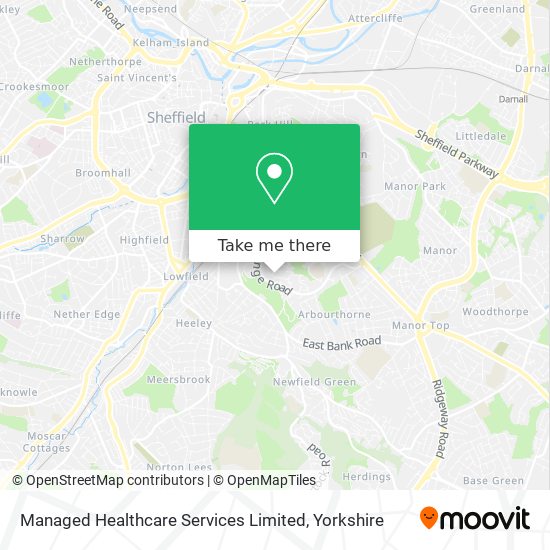 Managed Healthcare Services Limited map