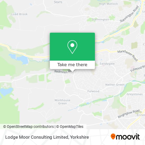 Lodge Moor Consulting Limited map