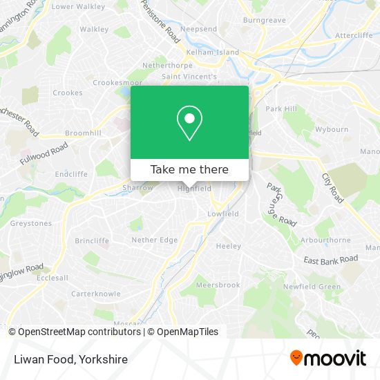 Liwan Food map