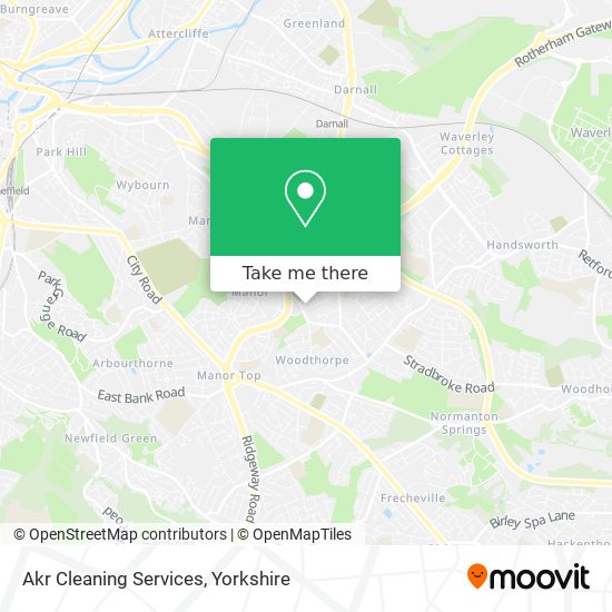 Akr Cleaning Services map