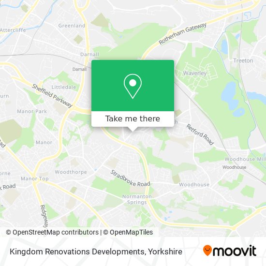 Kingdom Renovations Developments map