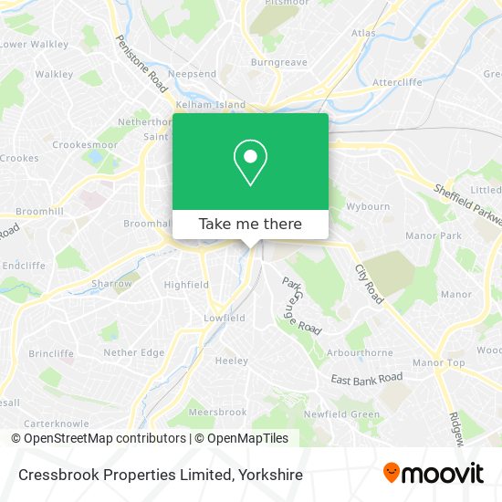 Cressbrook Properties Limited map