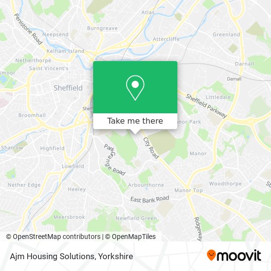 Ajm Housing Solutions map