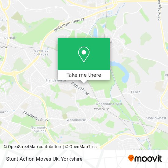 Stunt Action Moves Uk map