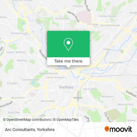 Arc Consultants map