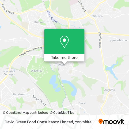 David Green Food Consultancy Limited map