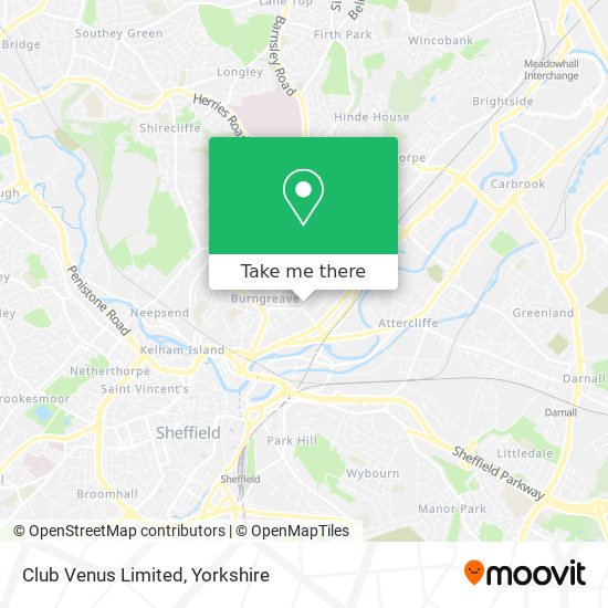 Club Venus Limited map