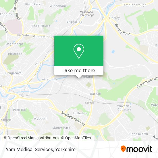 Yam Medical Services map