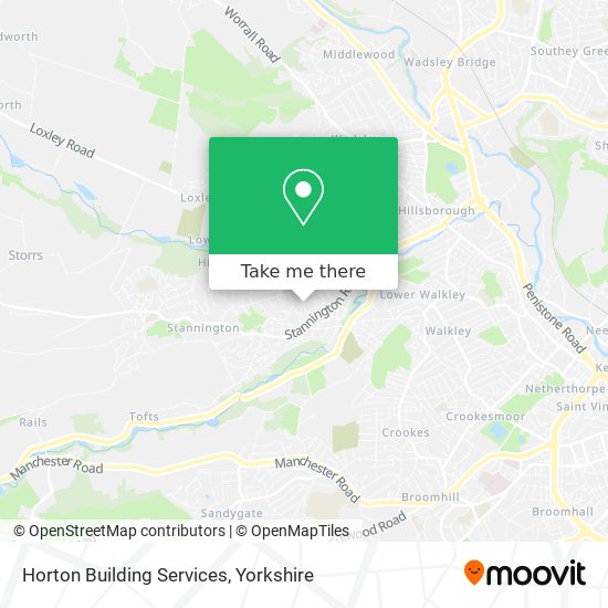 Horton Building Services map