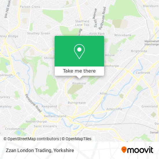 Zzan London Trading map