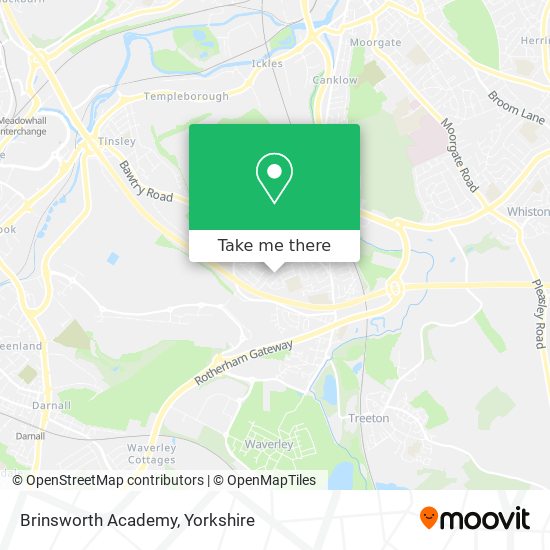 Brinsworth Academy map