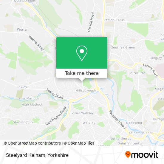 Steelyard Kelham map