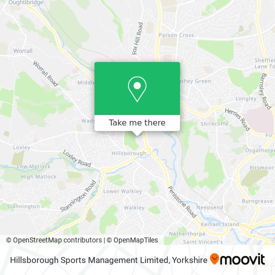 Hillsborough Sports Management Limited map