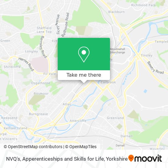 NVQ's, Apperenticeships and Skills for Life map