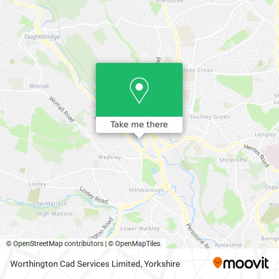 Worthington Cad Services Limited map