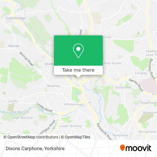 Dixons Carphone map