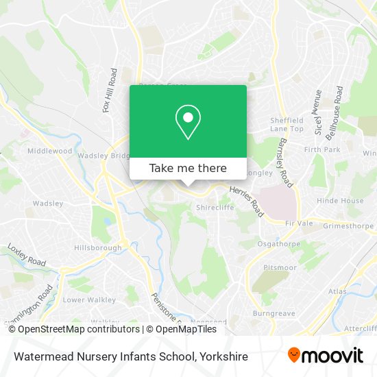 Watermead Nursery Infants School map